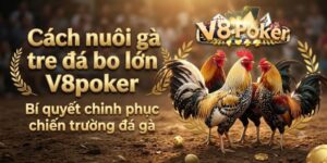 Cách nuôi gà tre đá bo lớn V8poker - Bí quyết chinh phục chiến trường đá gà